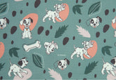 Disney Retro 101 Dalmatians Character Cotton Fabric made in Korea by the Half Yard